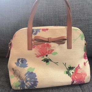 Kate Spade structured spring floral purse